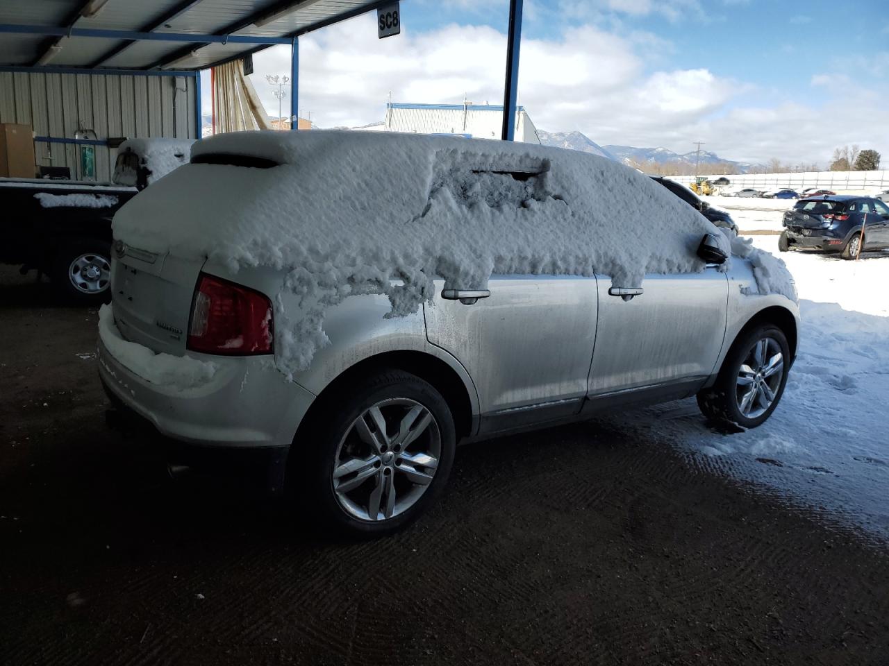2012 Ford Edge VIN 2FMDK4KCXCBA59789 Copart auction photo, front end damage thumbnail 3