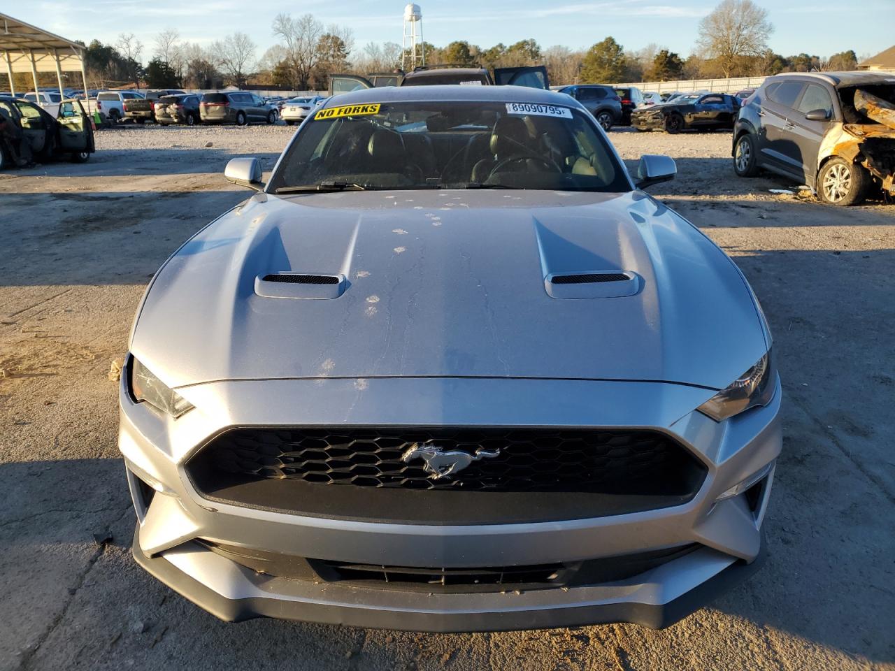 2020 Ford Mustang VIN 1FA6P8TH7L5138766 Copart auction photo, rear end / side damage thumbnail 5
