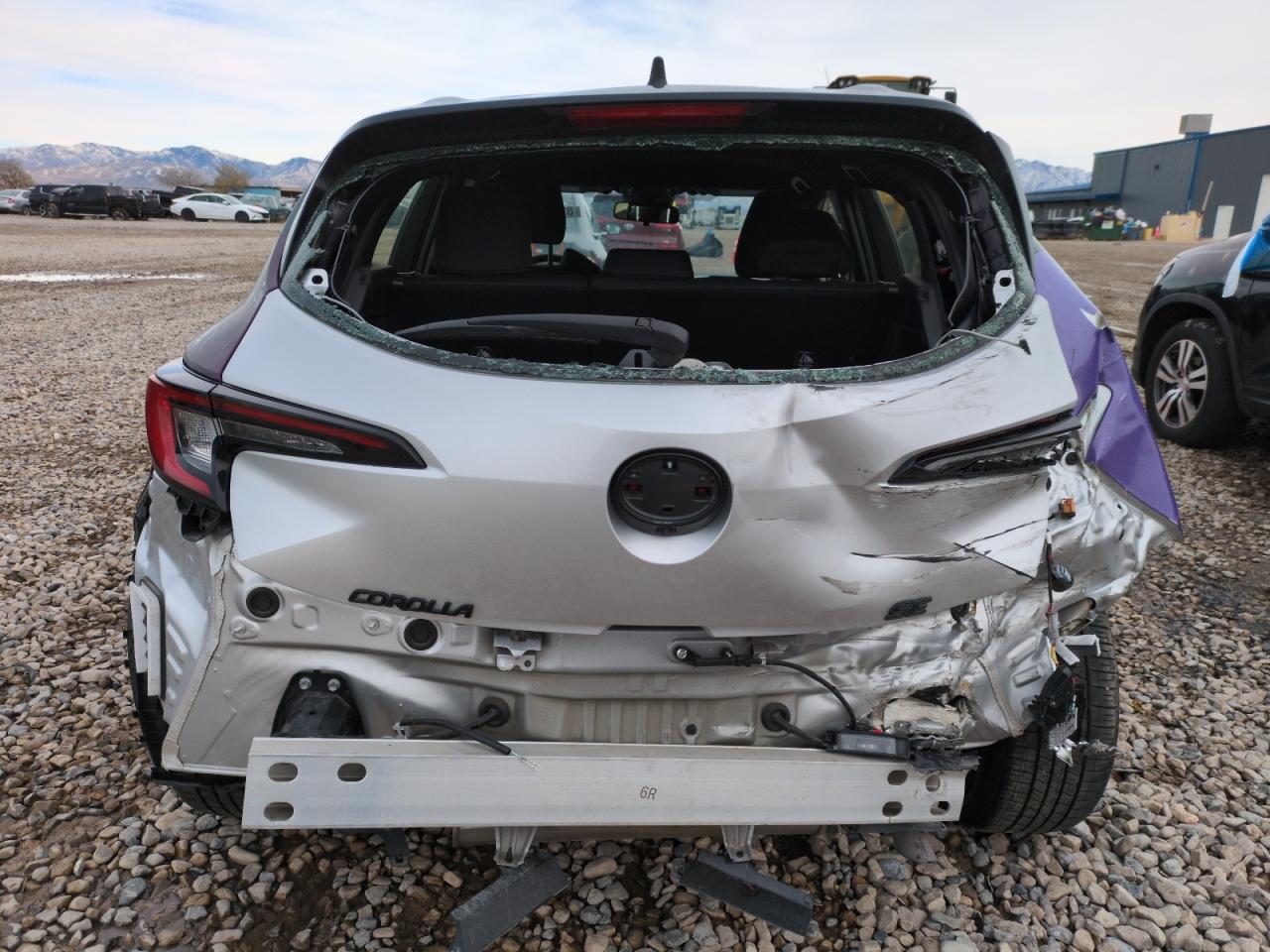 2024 Toyota Corolla VIN JTND4MBE4R3225440 Copart auction photo, side / rear end damage thumbnail 6
