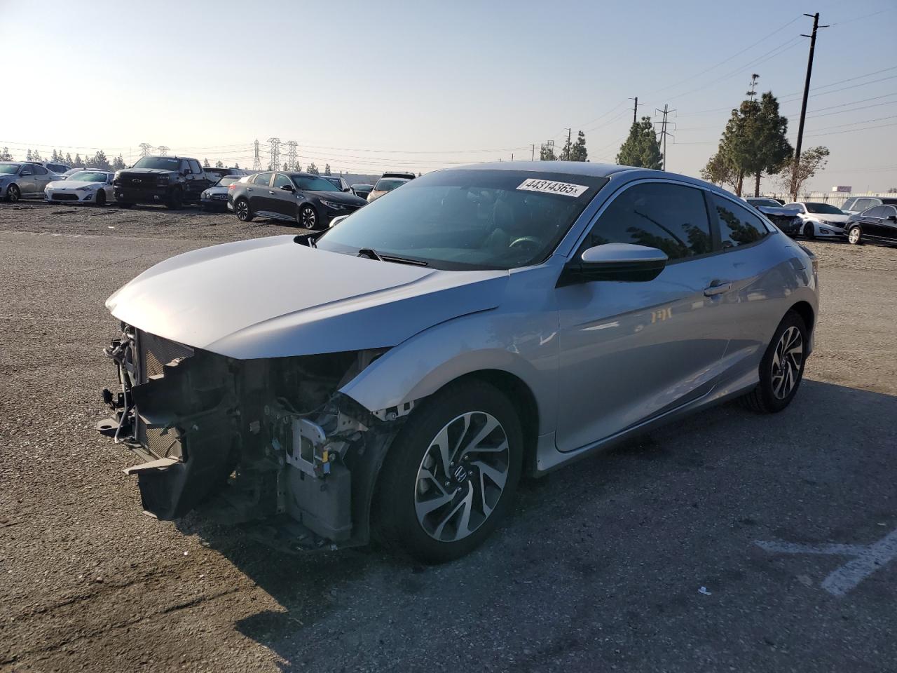 2018 Honda Civic VIN 2HGFC4B58JH300627