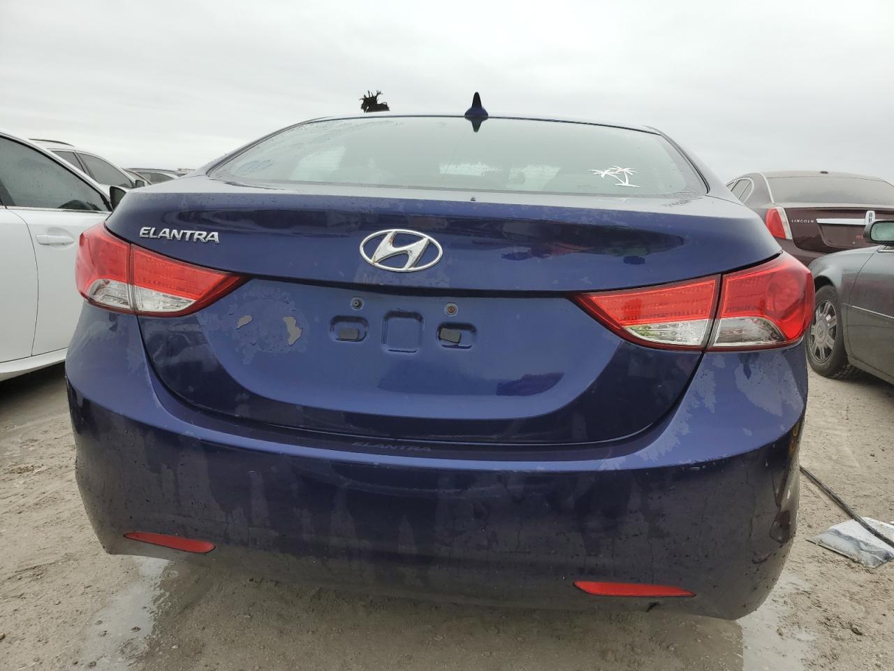 2012 Hyundai Elantra VIN 5NPDH4AE4CH143763 Copart auction photo, water/flood / minor dent/scratches damage thumbnail 6