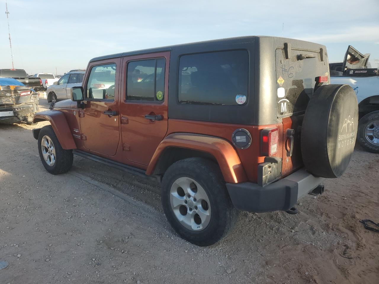 2014 Jeep Wrangler VIN 1C4BJWEGXEL179183 Copart auction photo, front end damage thumbnail 2