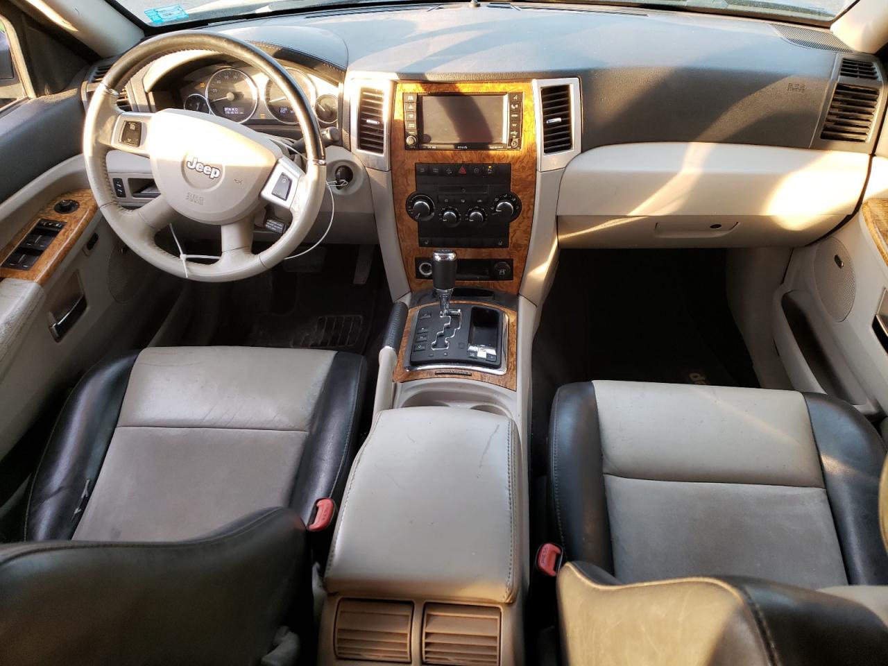 2009 Jeep Grand Cherokee VIN 1J8HR58T69C552336 Copart auction photo, front end / hail damage thumbnail 8
