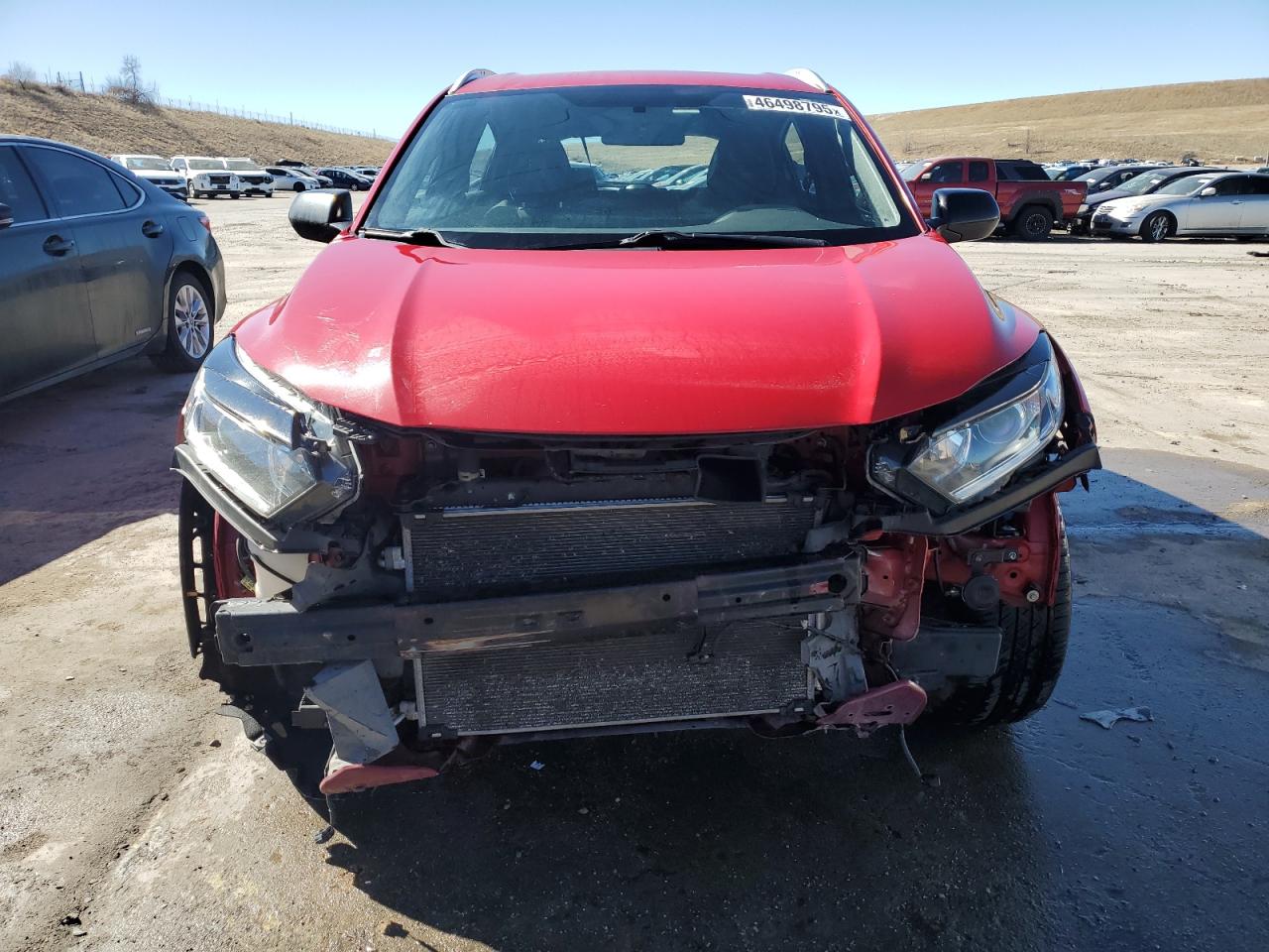 2019 Honda HR-V VIN 3CZRU5H17KG702685 Copart auction photo, front end damage thumbnail 5
