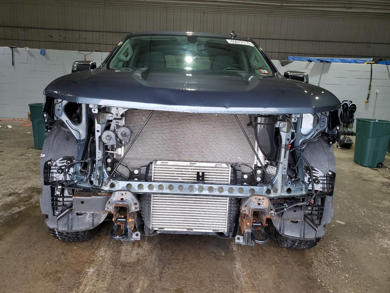 2019 Chevrolet Silverado VIN 1GCRYDEK9KZ301222 Copart auction photo, front end / minor dent/scratches damage thumbnail 5