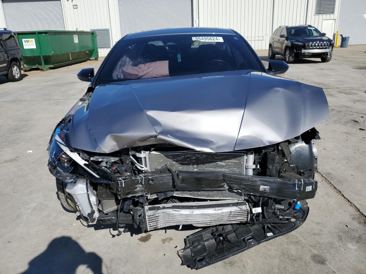 2023 Hyundai Elantra VIN KMHLR4AF0PU490189 Copart auction photo, front end damage thumbnail 5