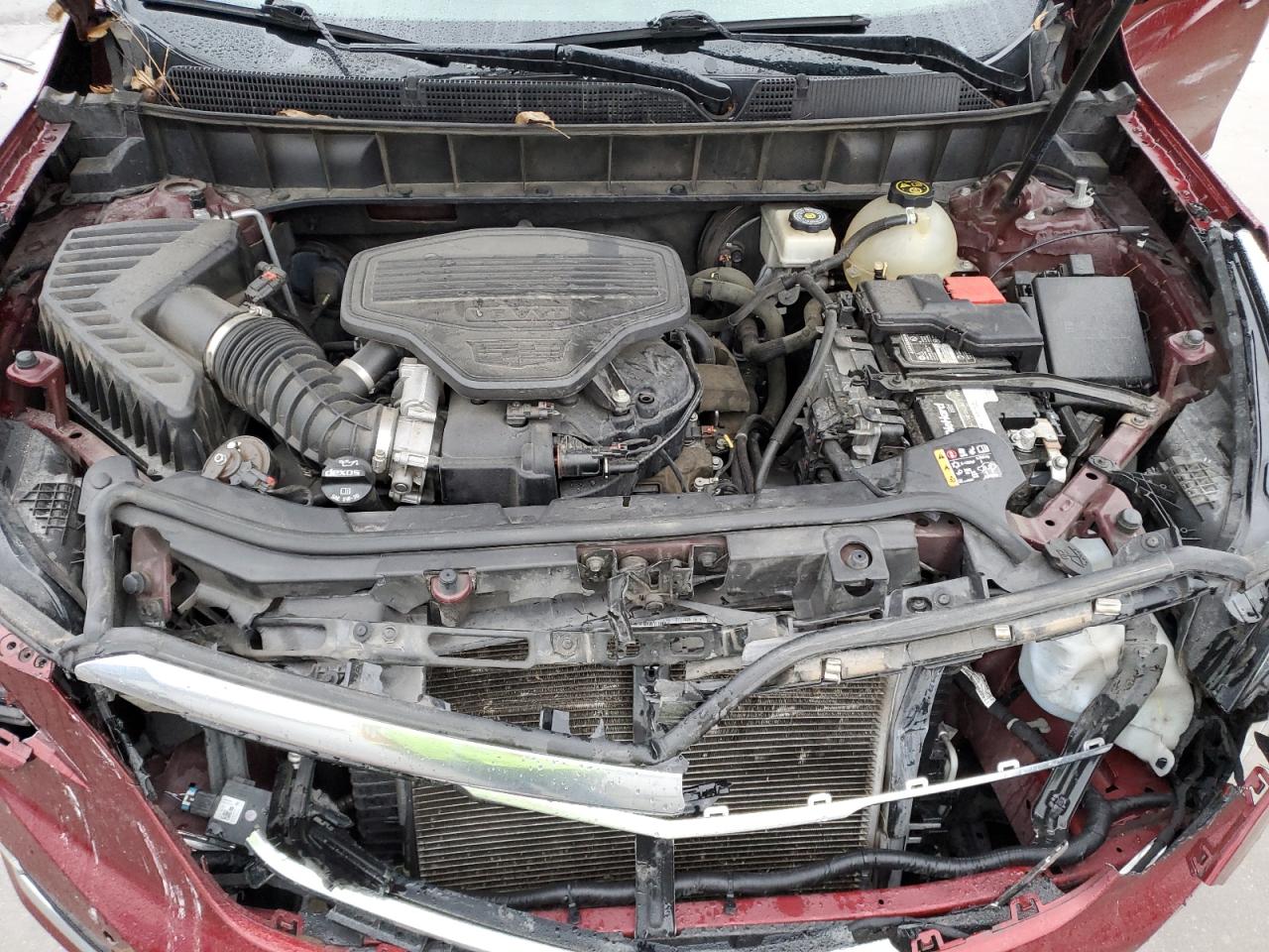 2017 Cadillac XT5 VIN 1GYKNCRS1HZ260957 Copart auction photo, front end damage thumbnail 11