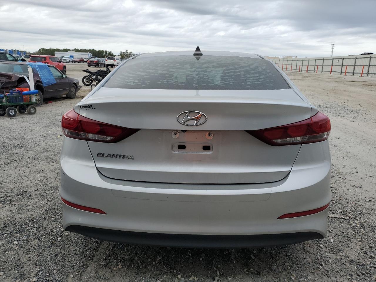 2018 Hyundai Elantra VIN 5NPD84LF4JH235099 Copart auction photo, front end damage thumbnail 6
