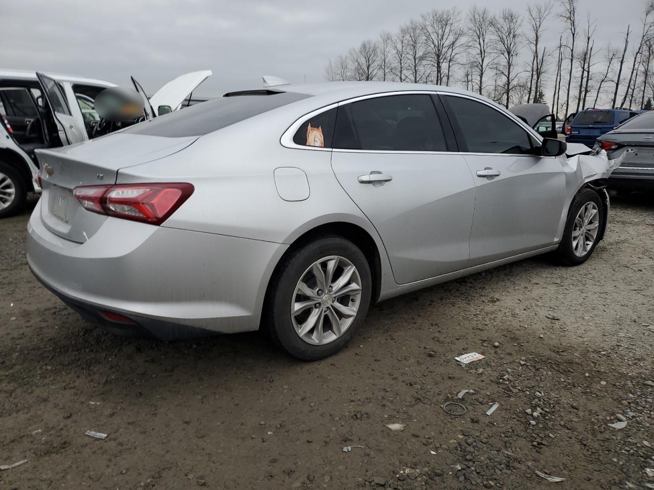 2019 Chevrolet Malibu VIN 1G1ZD5ST7KF178898 Copart auction photo, front end damage thumbnail 3