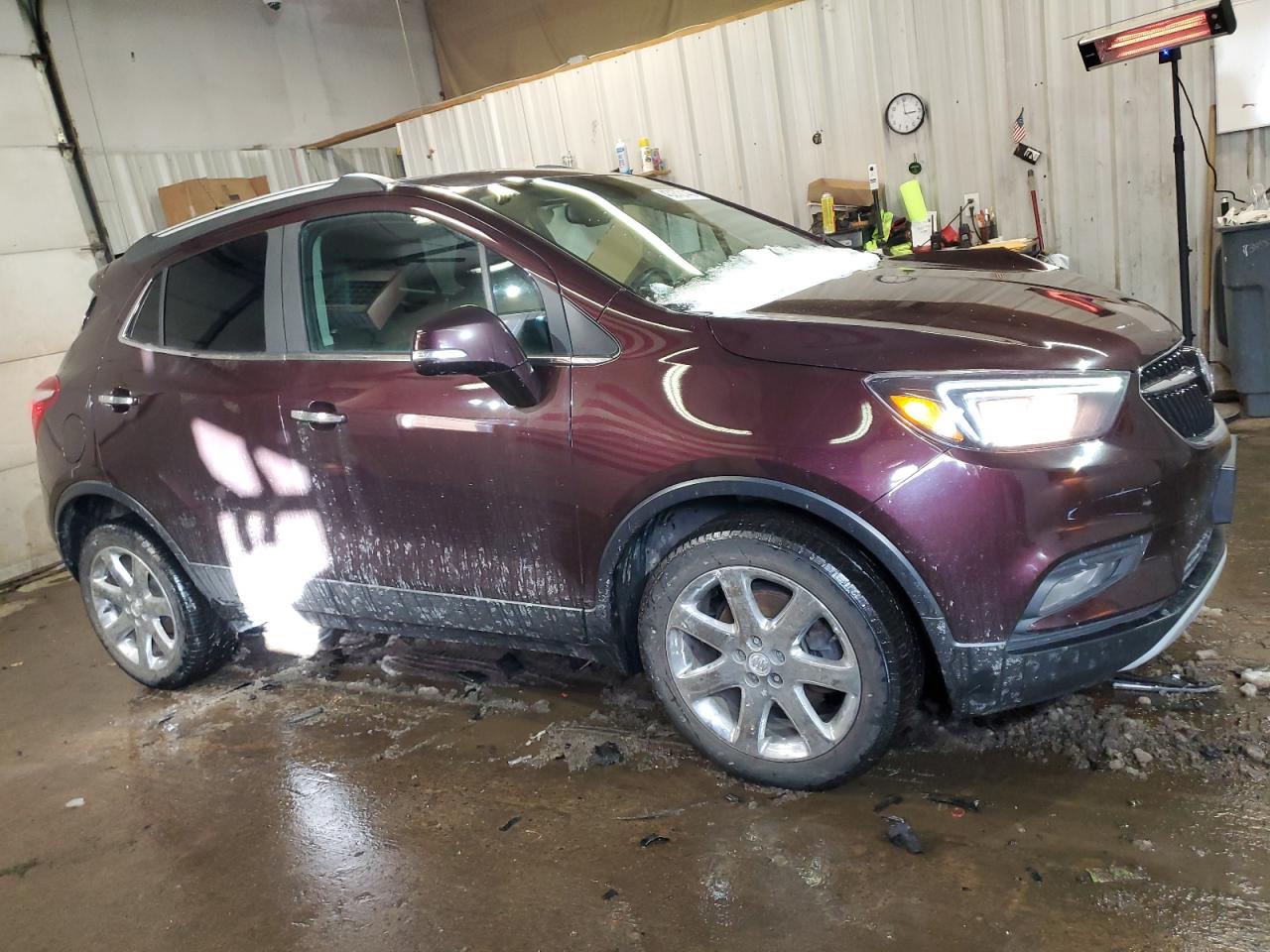 2017 Buick Encore VIN KL4CJFSB2HB070850 Copart auction photo, front end / minor dent/scratches damage thumbnail 4