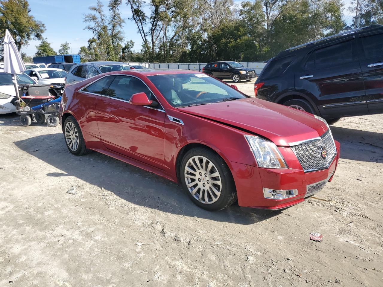 2011 Cadillac CTS VIN 1G6DS1ED0B0137054 Copart auction photo, side damage thumbnail 4