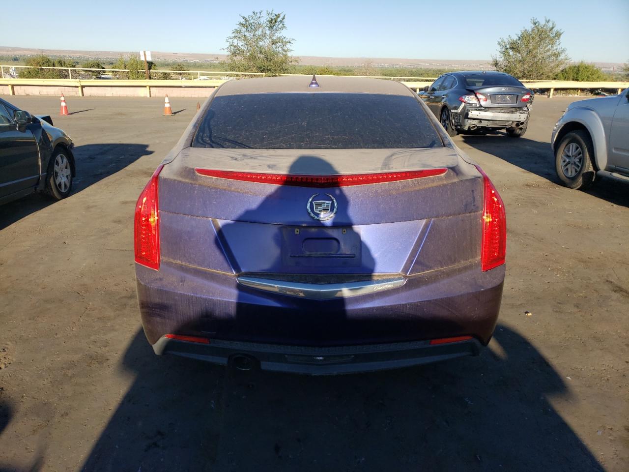 2013 Cadillac ATS VIN 1G6AB5SA3D0149903 Copart auction photo, side damage thumbnail 6