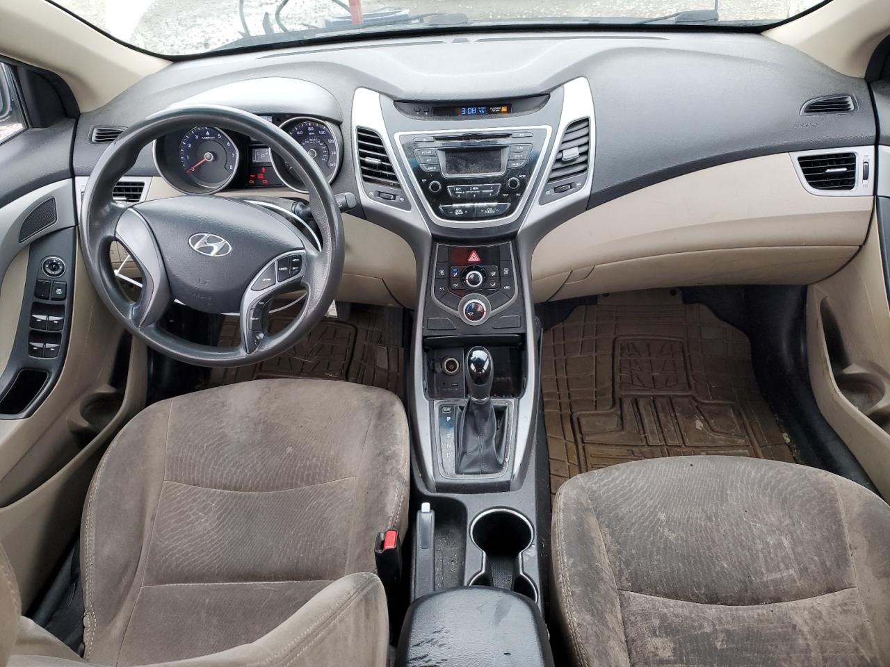 2016 Hyundai Elantra VIN 5NPDH4AE2GH782892 Copart auction photo, front end damage thumbnail 8