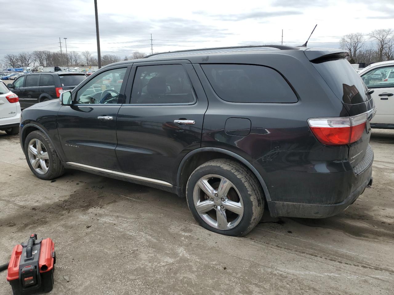 2012 Dodge Durango VIN 1C4SDJETXCC127136 Copart auction photo, front end damage thumbnail 2