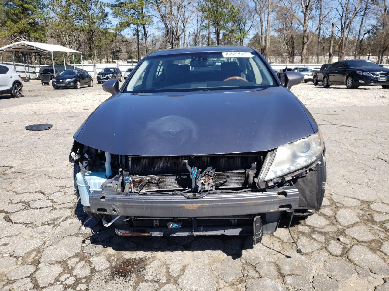 2013 Lexus ES VIN JTHBW1GG3D2027508 Copart auction photo, front end damage thumbnail 5