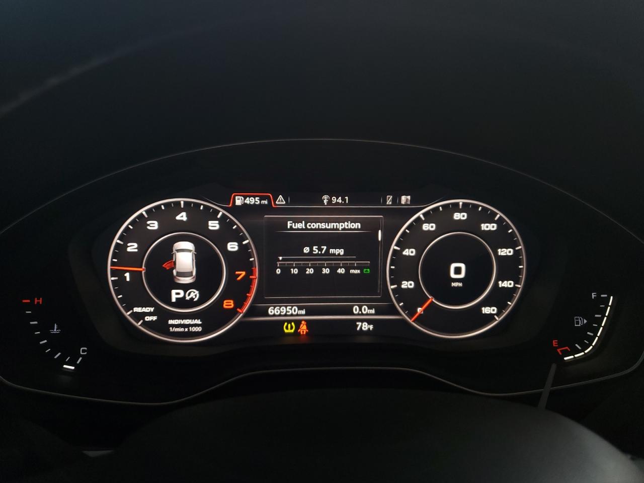 2018 Audi Q5 VIN WA1ANAFY5J2012041 Copart auction photo, side / front end damage thumbnail 9