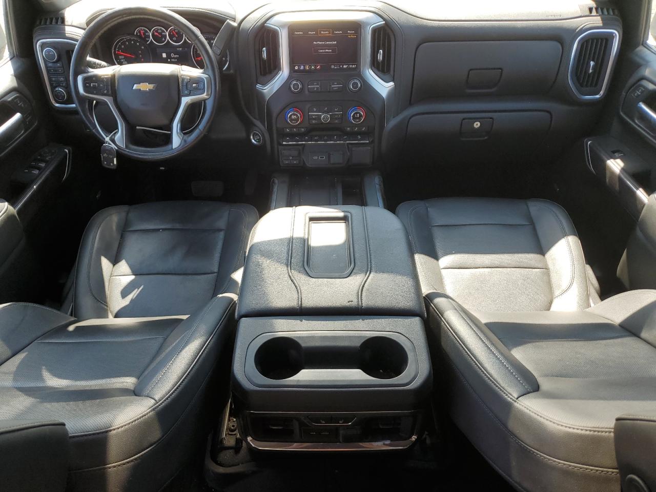 2021 Chevrolet Silverado VIN 1GCUYGEL2MZ270614 Copart auction photo, front end / mechanical damage thumbnail 8