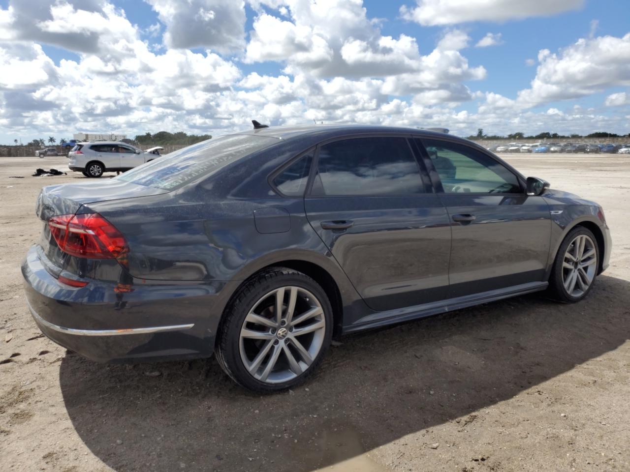2018 Volkswagen Passat VIN 1VWAA7A32JC007113 Copart auction photo, rear end damage thumbnail 3