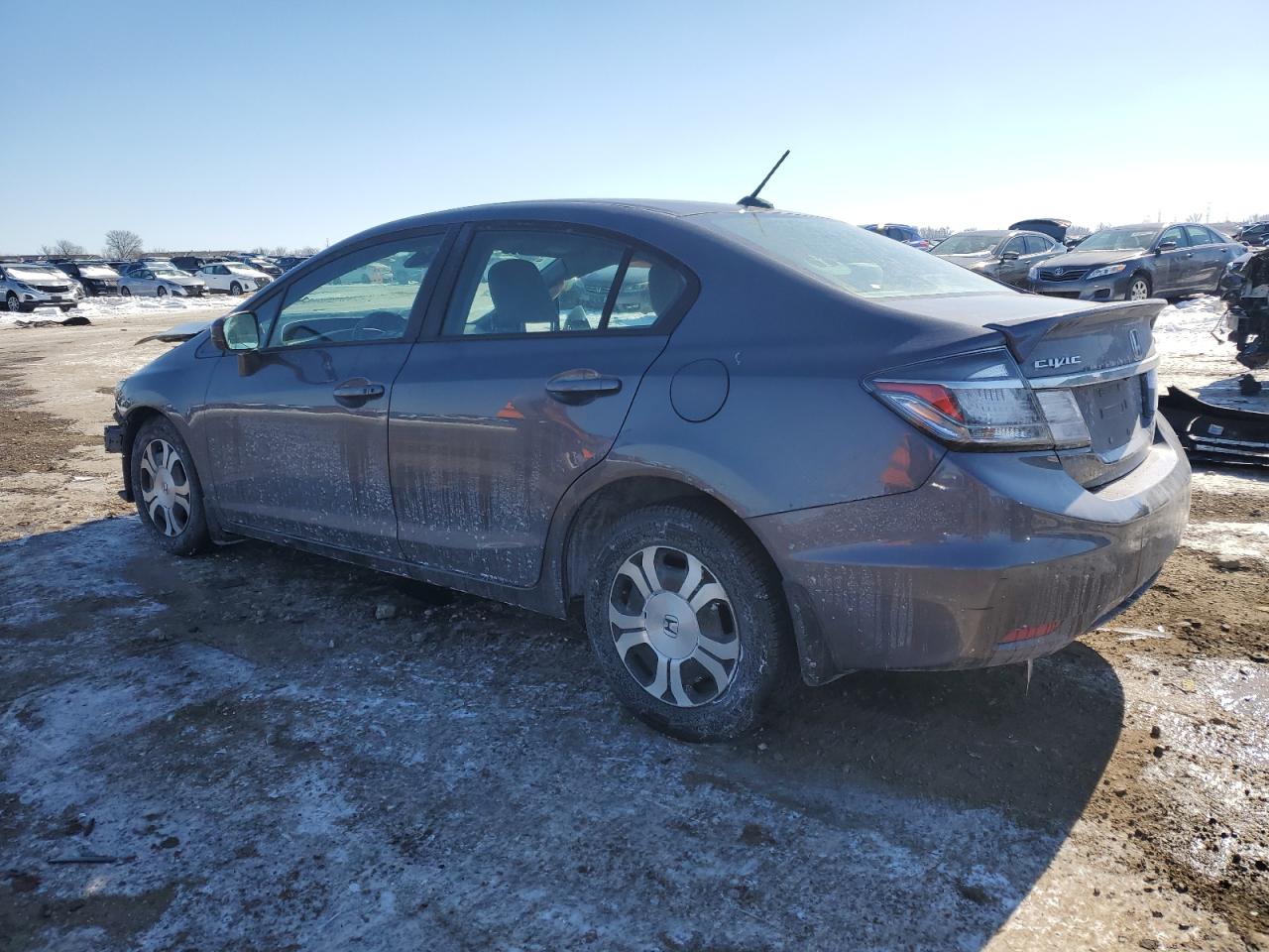 2015 Honda Civic VIN 19XFB4F2XFE000897 Copart auction photo, front end / mechanical damage thumbnail 2