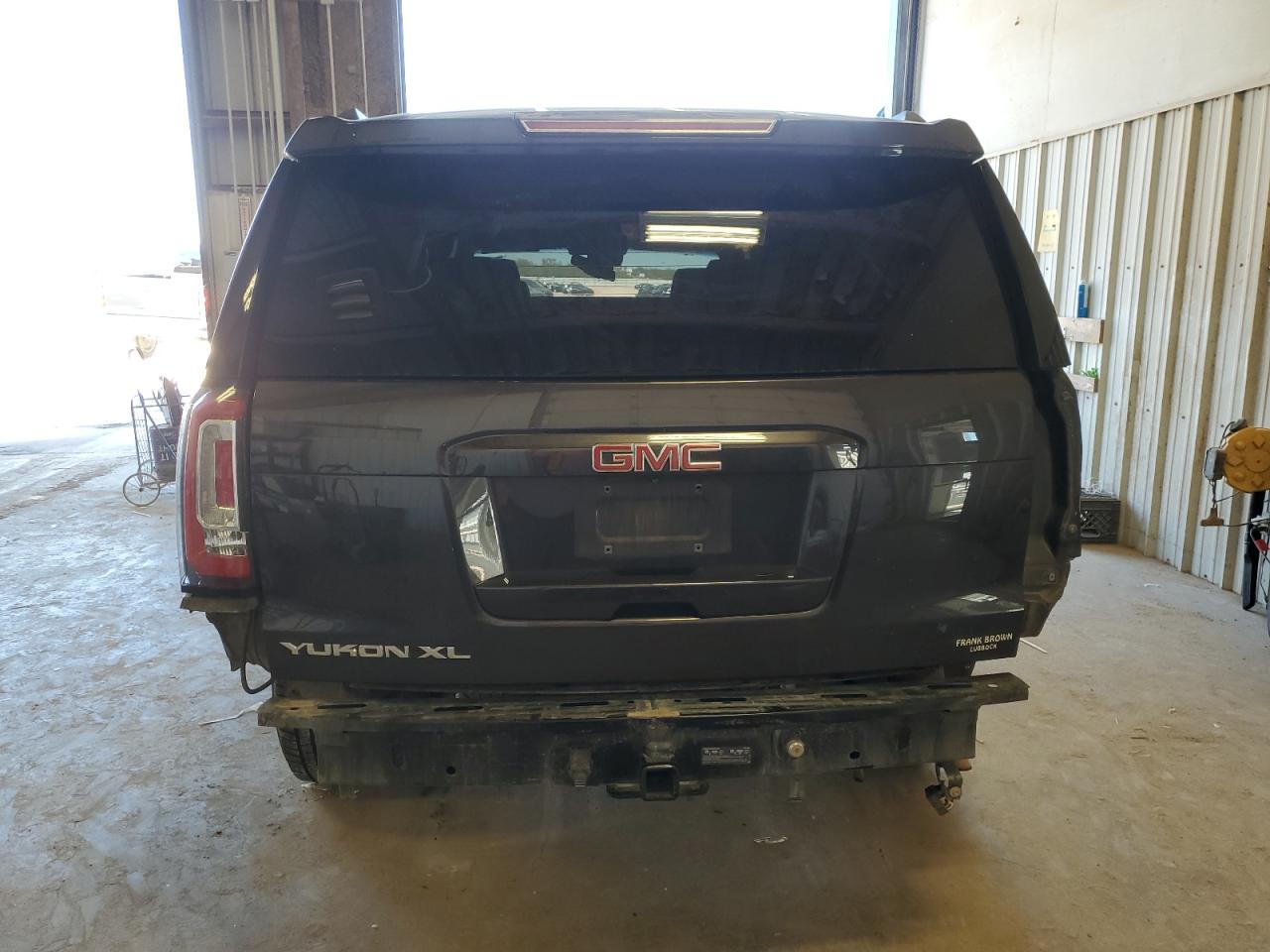 2017 GMC Yukon VIN 1GKS1GKC1HR390673 Copart auction photo, rear end / hail damage thumbnail 6