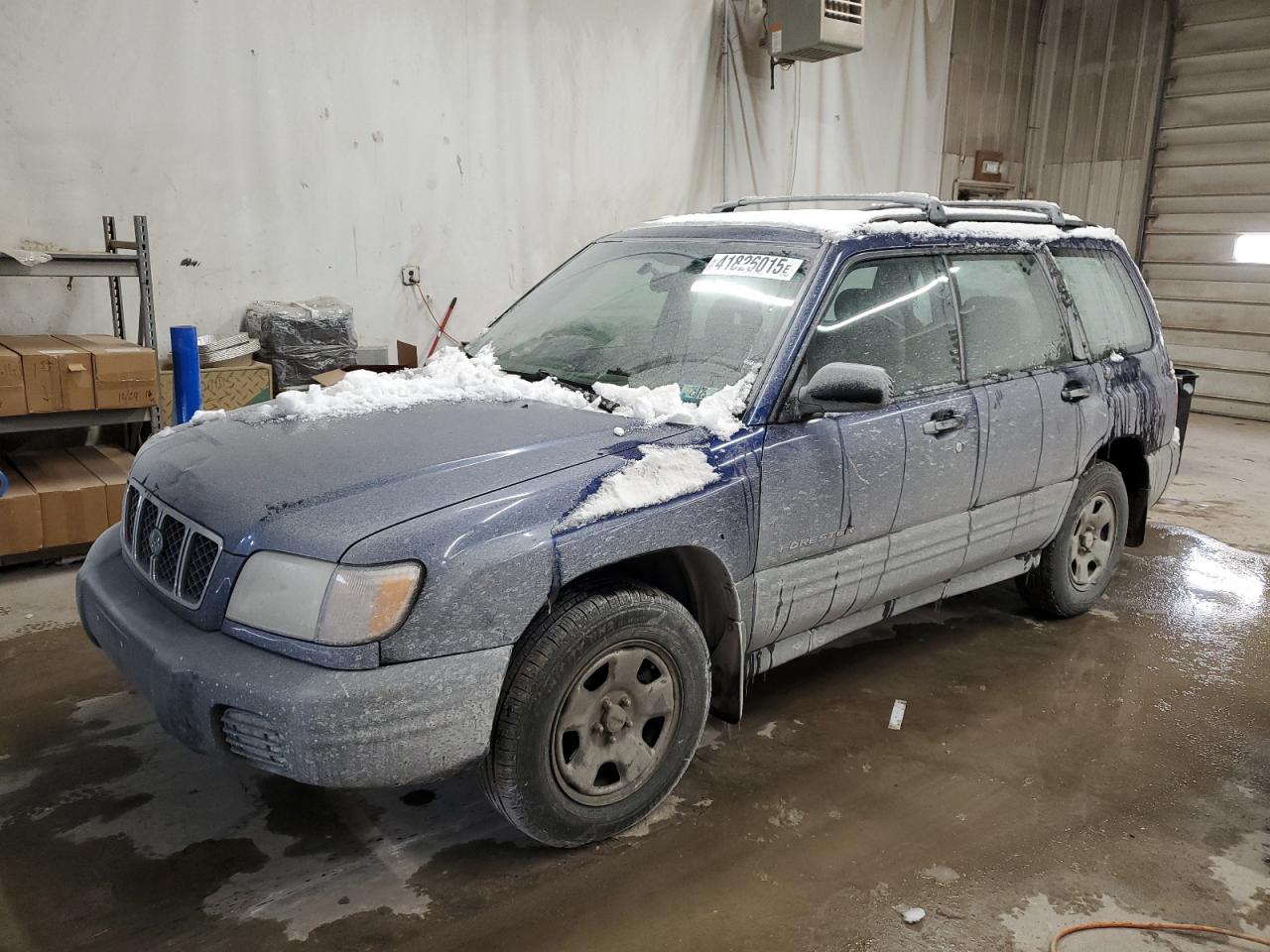 2001 Subaru Forester VIN JF1SF635X1H764772