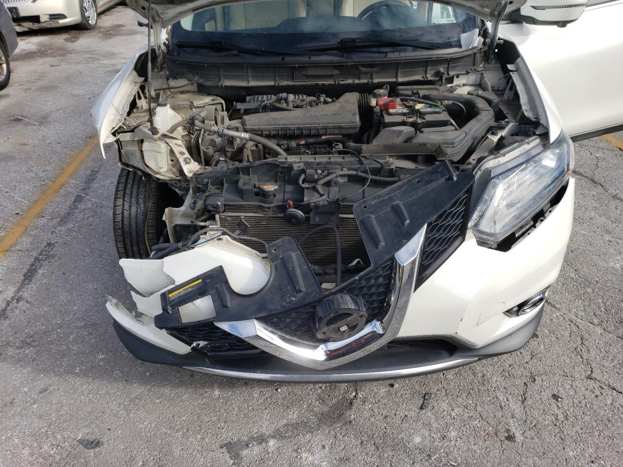 2016 Nissan Rogue VIN 5N1AT2MV4GC738367 Copart auction photo, front end damage thumbnail 12