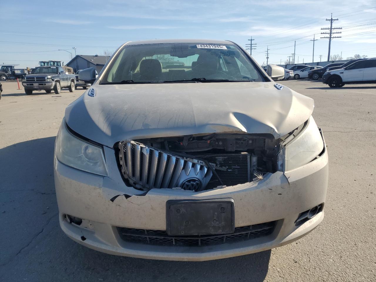 2010 Buick LaCrosse VIN 1G4GC5EG9AF317553 Copart auction photo, front end damage thumbnail 5