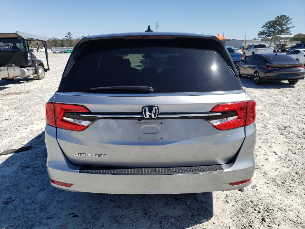 2021 Honda Odyssey VIN 5FNRL6H77MB023012 Copart auction photo, front end damage thumbnail 6