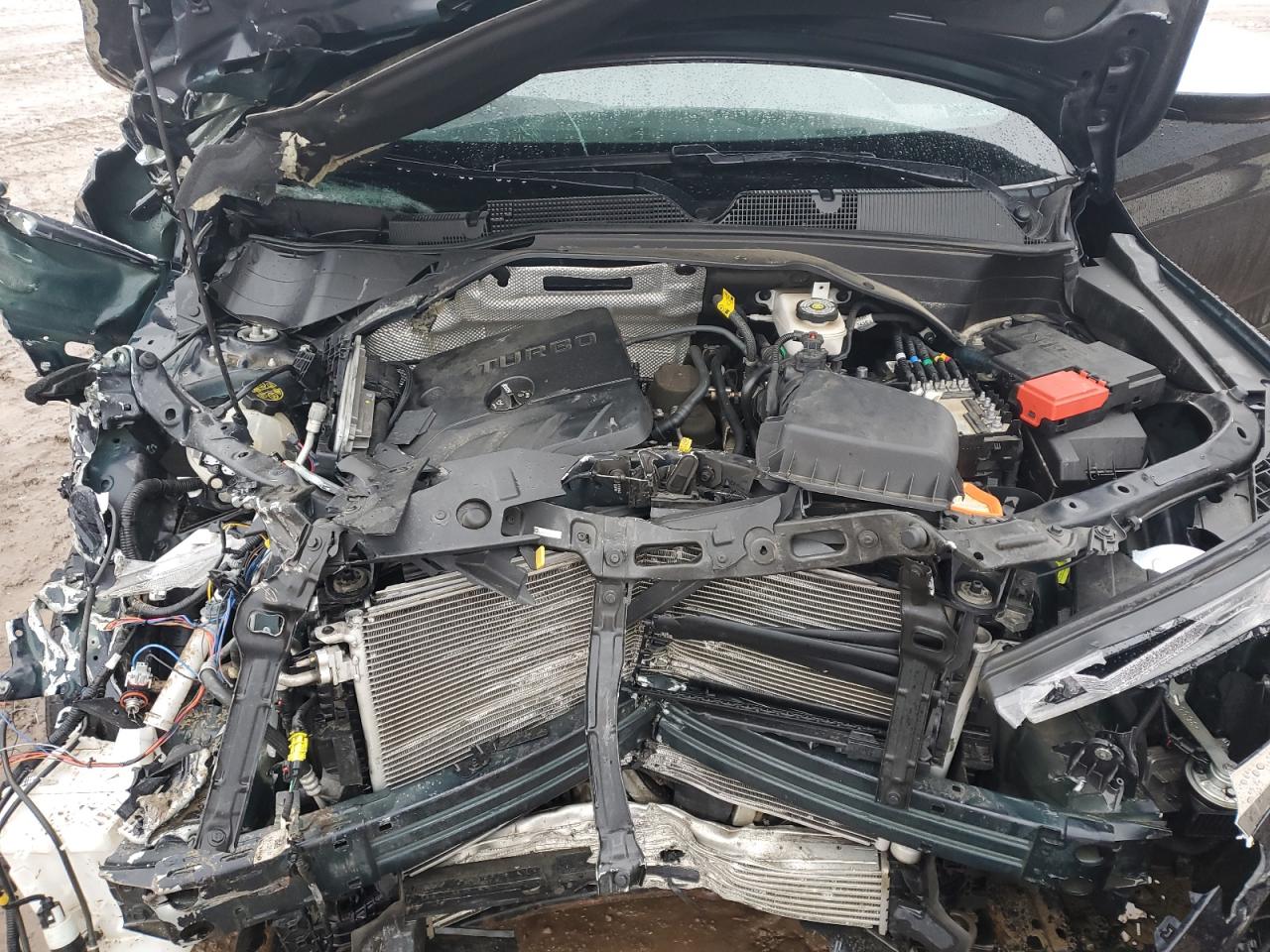 2021 Chevrolet TrailBlazer VIN KL79MSSLXMB035957 Copart auction photo, front end / side damage thumbnail 14