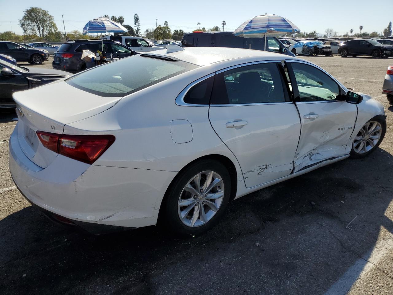 2023 Chevrolet Malibu VIN 1G1ZD5ST0PF139464 Copart auction photo, side / front end damage thumbnail 3