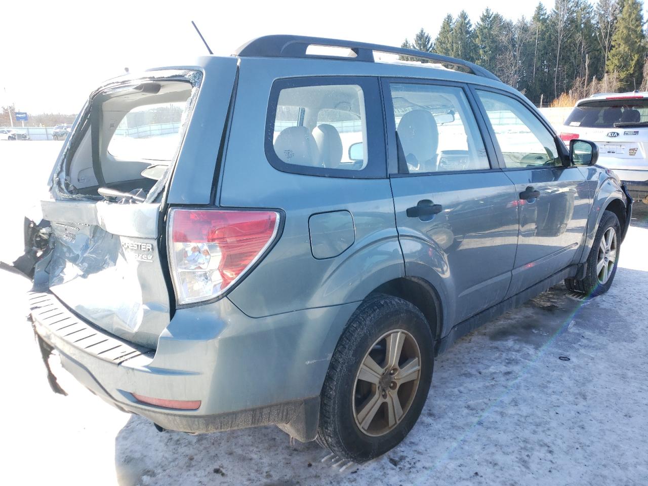 2013 Subaru Forester VIN JF2SHABC9DH446252 Copart auction photo, rear end / front end damage thumbnail 3