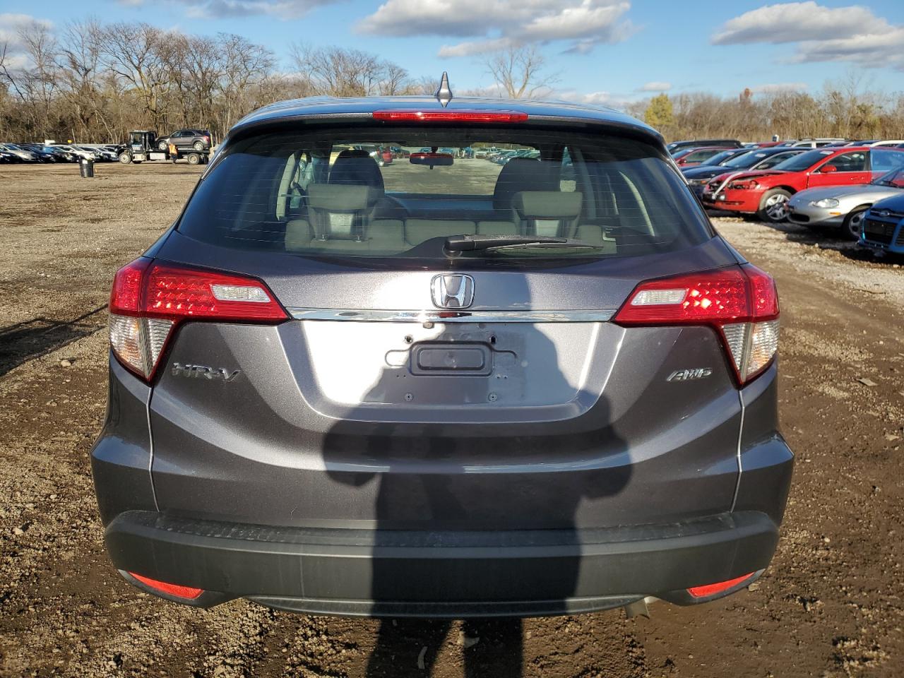 2020 Honda HR-V VIN 3CZRU6H38LM714497 Copart auction photo, front end / undercarriage damage thumbnail 6