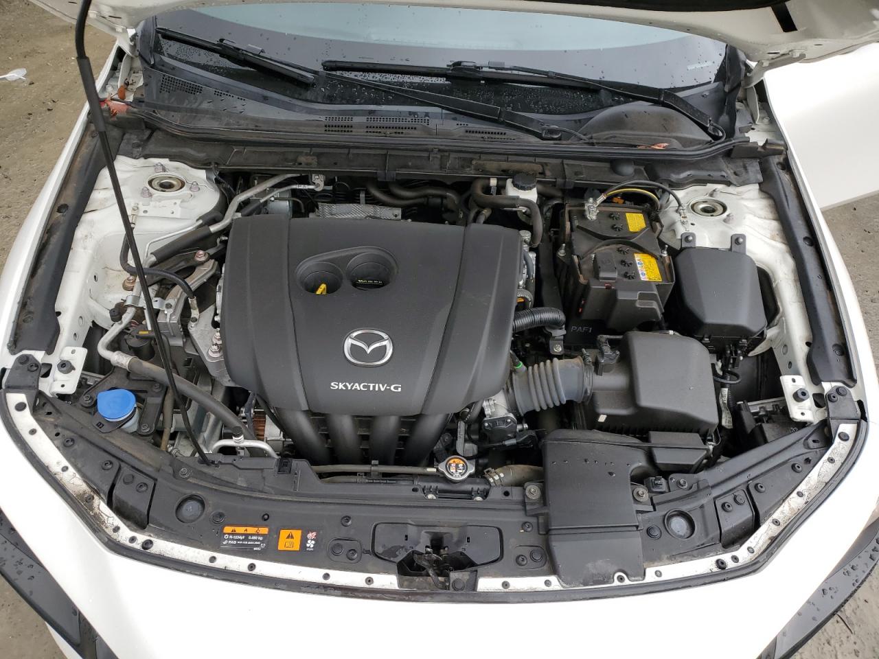 2022 Mazda 3 VIN JM1BPAJL3N1503221 Copart auction photo, rear end / side damage thumbnail 11
