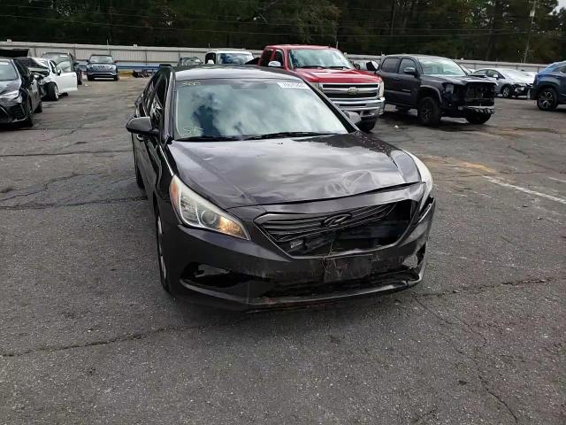 2016 Hyundai Sonata VIN 5NPE24AF2GH281919 Copart auction photo, front end / side damage thumbnail 13