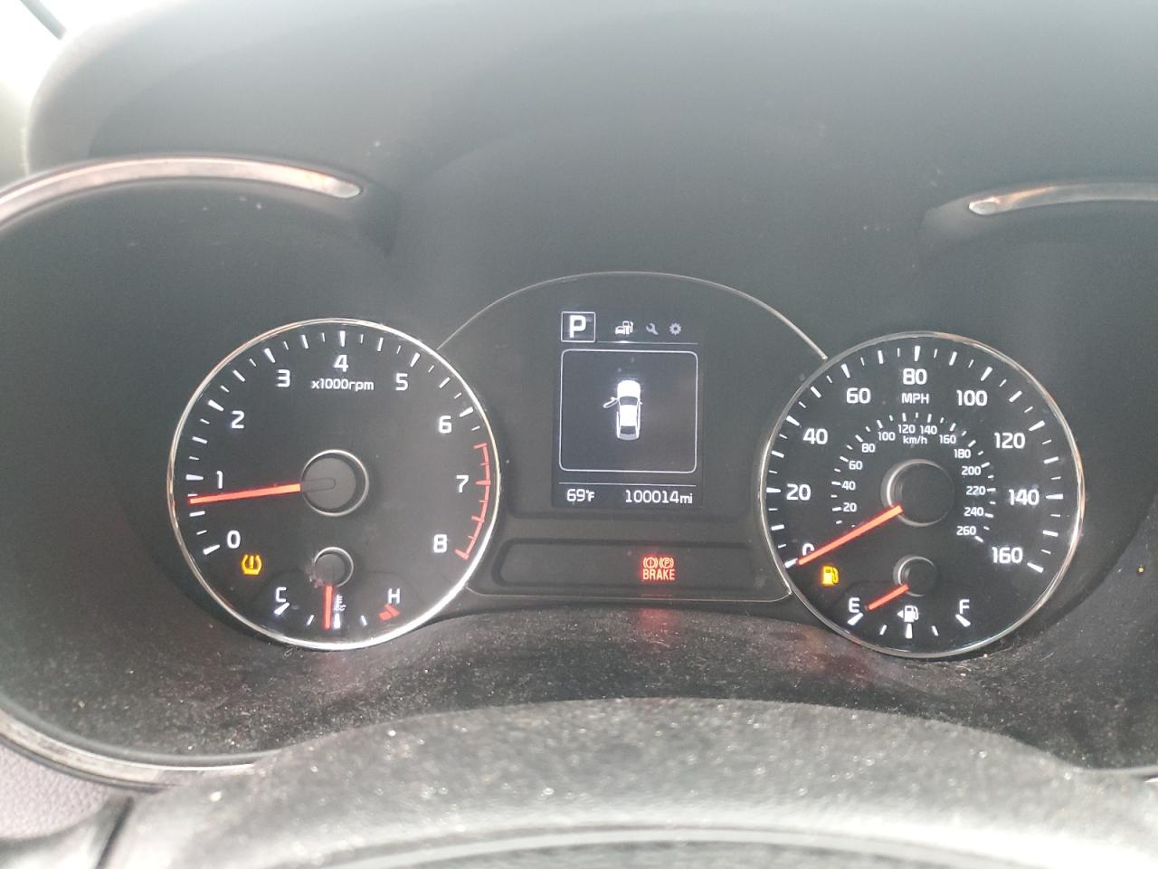 2018 KIA Forte VIN 3KPFK4A73JE262580 Copart auction photo, rear end damage thumbnail 9