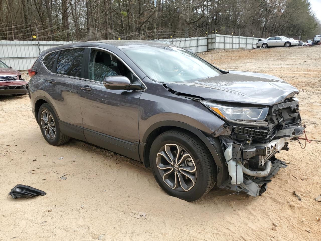 2021 Honda CR-V VIN 5J6RW1H54MA010357 Copart auction photo, front end damage thumbnail 4