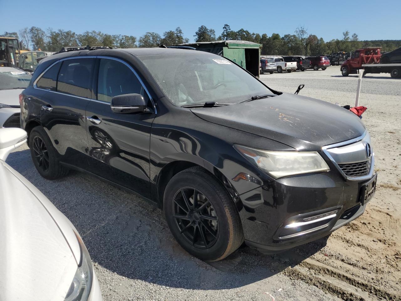 2016 Acura MDX VIN 5FRYD4H23GB034027 Copart auction photo, top/roof damage thumbnail 4