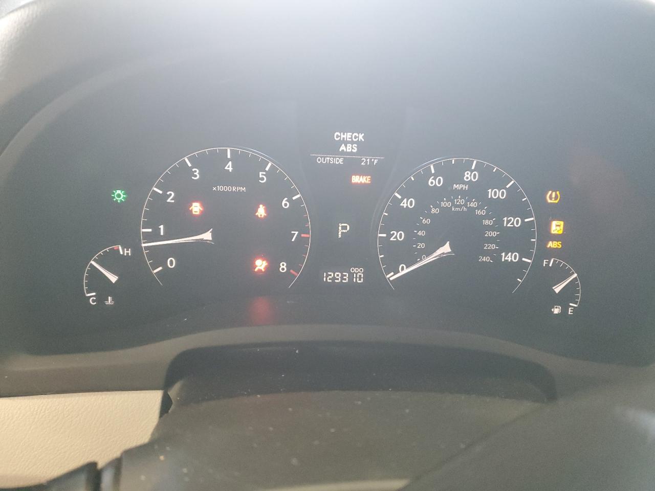 2010 Lexus RX VIN 2T2ZK1BA7AC016809 Copart auction photo, all over damage thumbnail 9