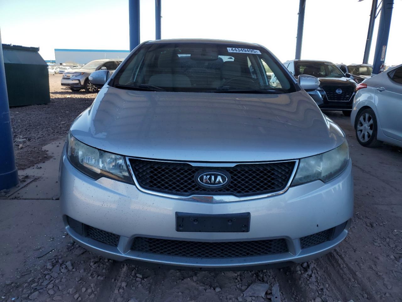 2010 KIA Forte VIN KNAFU4A2XA5069012 Copart auction photo, side / rear end damage thumbnail 5