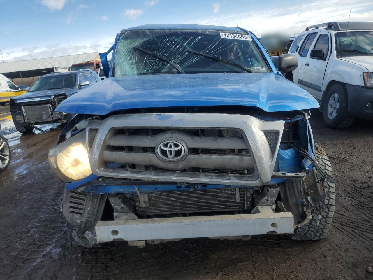 2009 Toyota Tacoma VIN 5TELU42NX9Z596796 Copart auction photo, rollover damage thumbnail 5