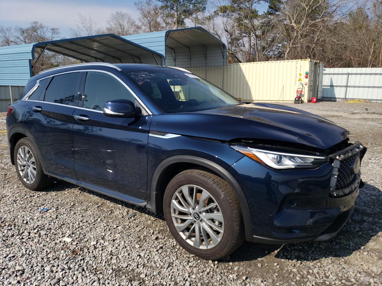 2024 Infiniti QX50 VIN 3PCAJ5BA4RF105529 Copart auction photo, front end damage thumbnail 4
