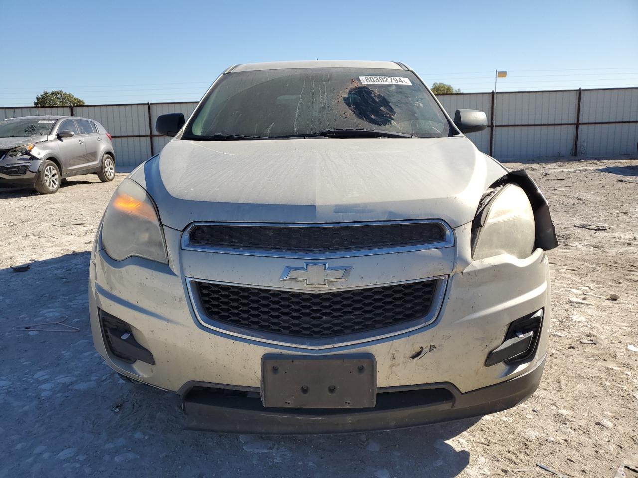 2015 Chevrolet Equinox VIN 2GNFLEEK7F6372502 Copart auction photo, front end / side damage thumbnail 5