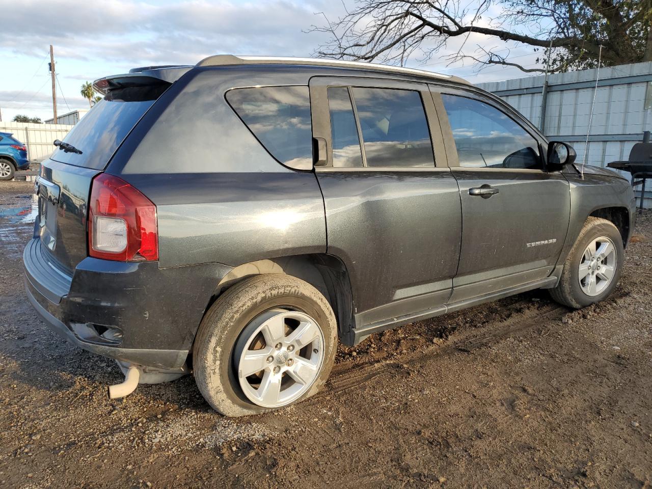 2015 Jeep Compass VIN 1C4NJCBA1FD137976 Copart auction photo, all over damage thumbnail 3
