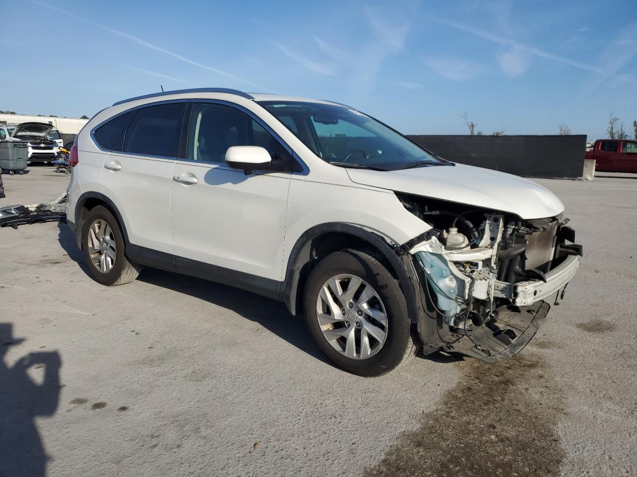 2015 Honda CR-V VIN 5J6RM3H77FL009827 Copart auction photo, front end damage thumbnail 4