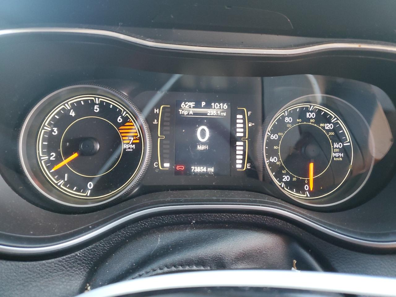 2019 Jeep Cherokee VIN 1C4PJLCB1KD416578 Copart auction photo, front end / side damage thumbnail 9