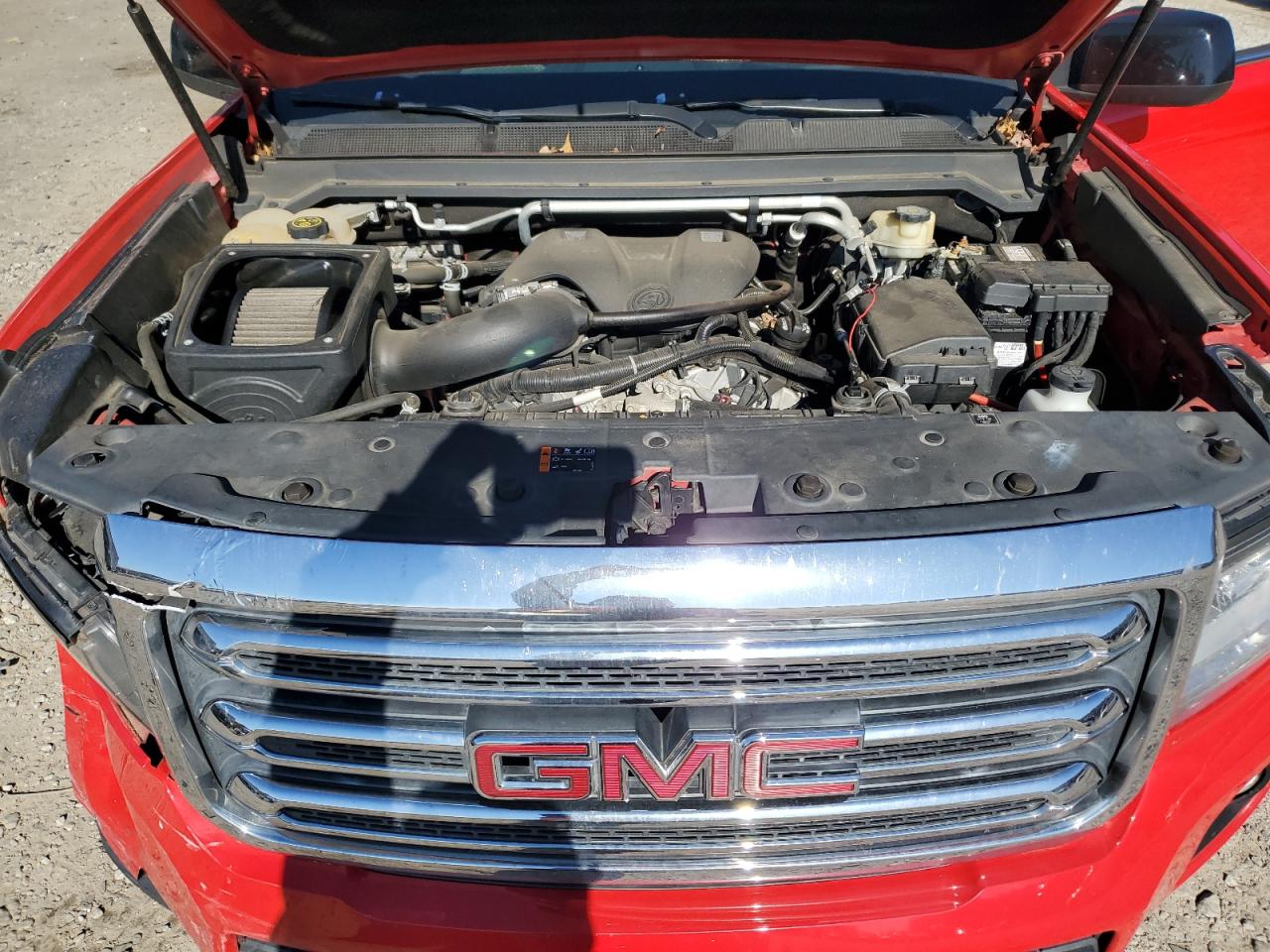 2016 GMC Canyon VIN 1GTG5CE30G1354111 Copart auction photo, front end / rear end damage thumbnail 11
