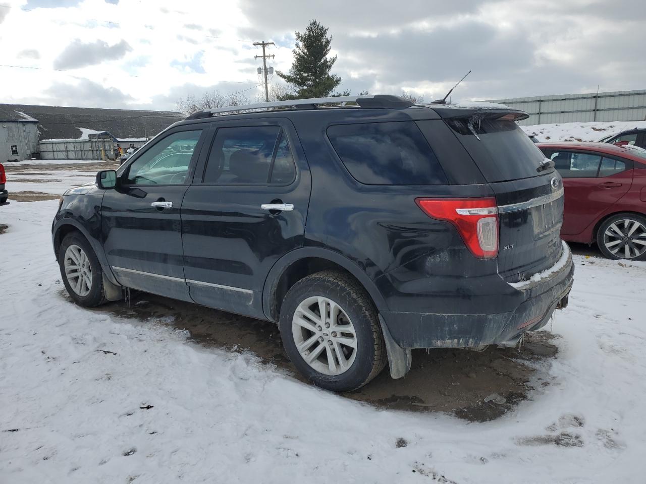 2014 Ford Explorer VIN 1FM5K8D86EGC29114 Copart auction photo, front end damage thumbnail 2