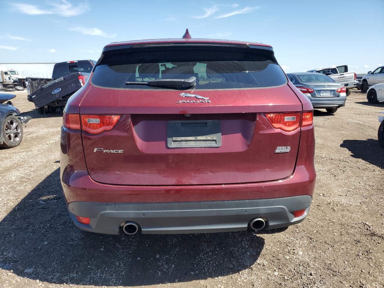 2017 Jaguar F-Pace VIN SADCK2BV0HA896774 Copart auction photo, mechanical damage thumbnail 6