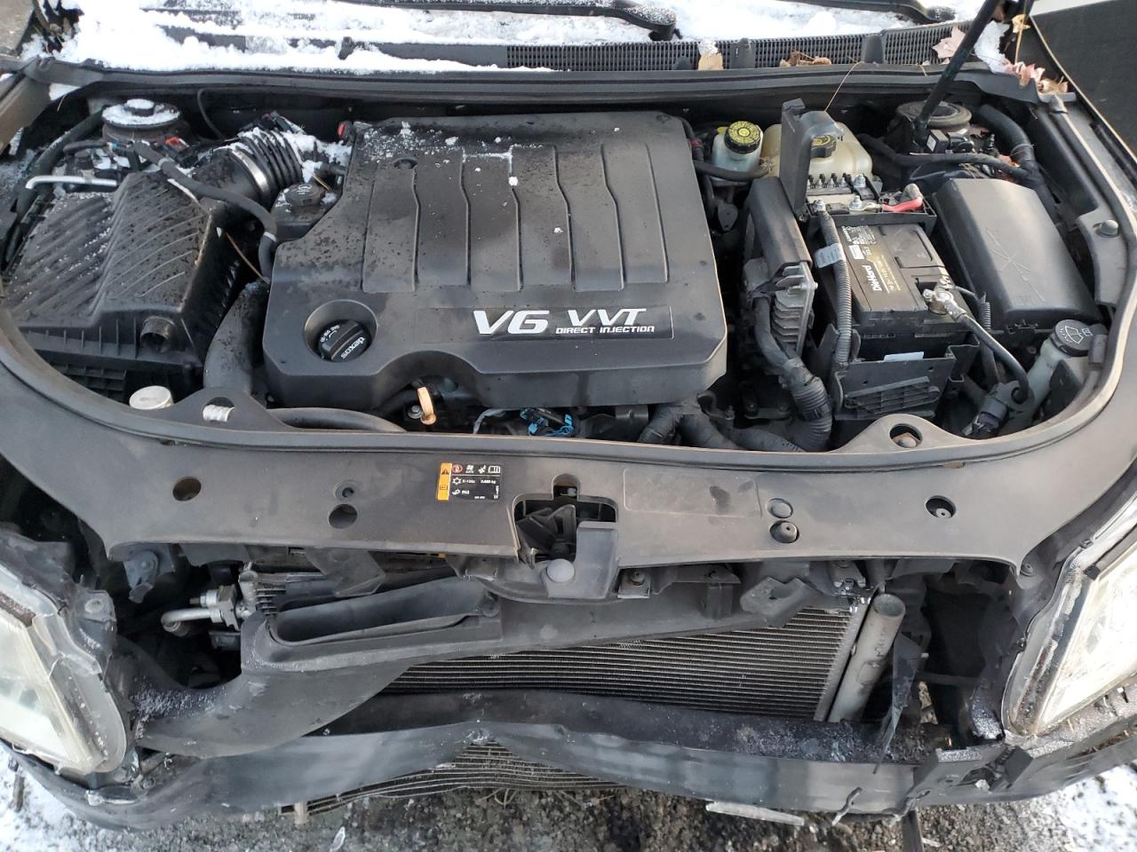 2012 Buick LaCrosse VIN 1G4GJ5E37CF311143 Copart auction photo, front end damage thumbnail 13