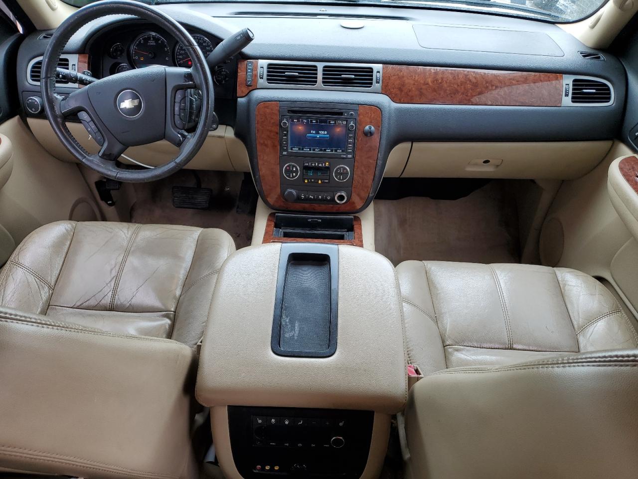 2007 Chevrolet Tahoe VIN 1GNFK130X7R400537 Copart auction photo, front end / side damage thumbnail 8